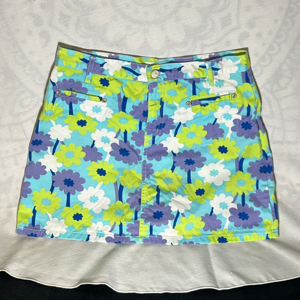 Girls Size 14/16 Flower Skort